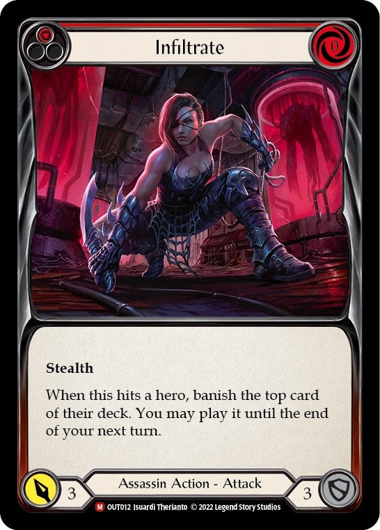Image for Infiltrate (Outsiders) (OUT012) - Flesh and Blood TCG