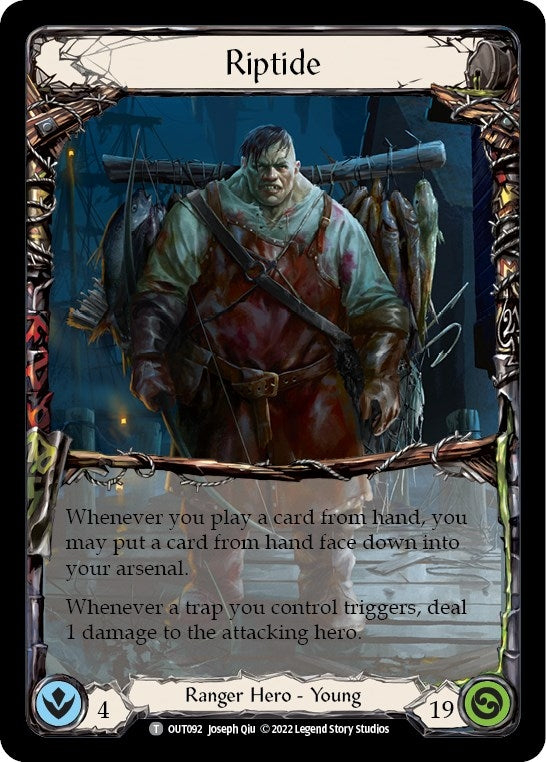 Image for Riptide (Outsiders) (OUT092) - Flesh and Blood TCG