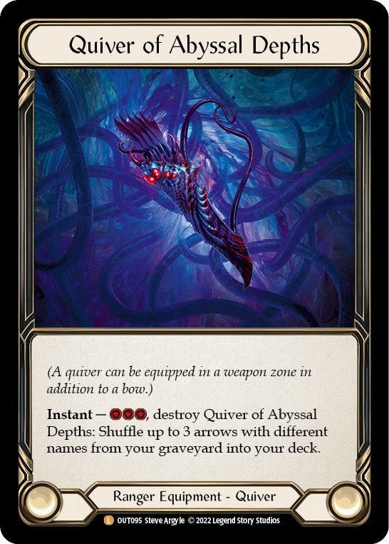 Image for Quiver of Abyssal Depths (Outsiders) (OUT095) - Flesh and Blood TCG