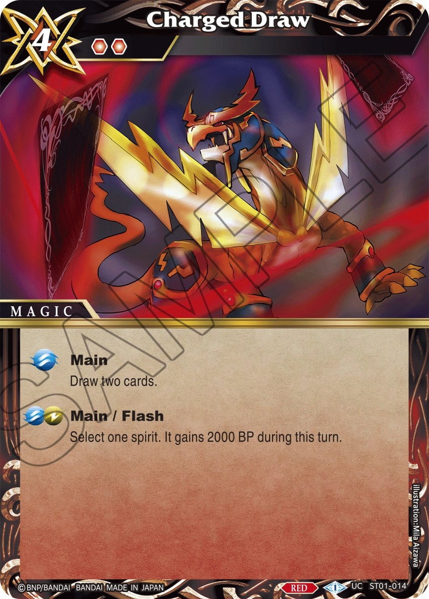 Image for Charged Draw (Starter Deck 01: Dragon Onslaught) (ST01-014) - Battle Spirits Saga
