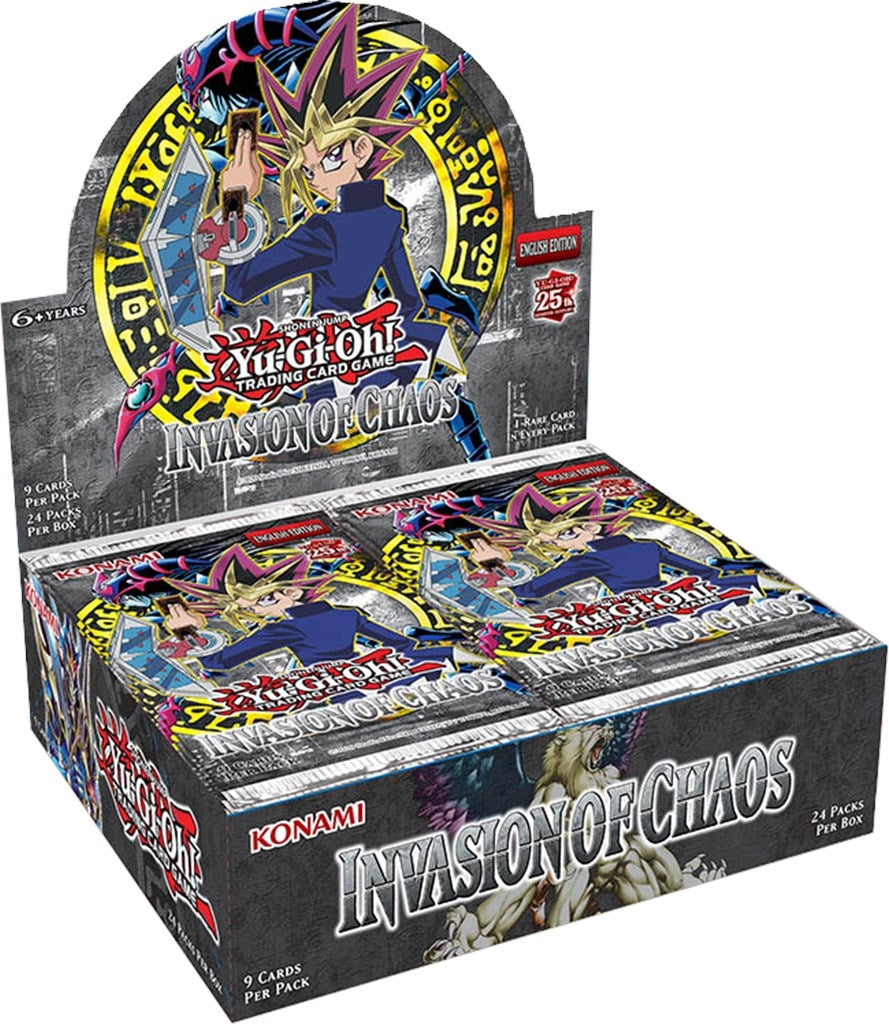 Image for Invasion of Chaos Booster Box (25th Anniversary Edition) - YuGiOh