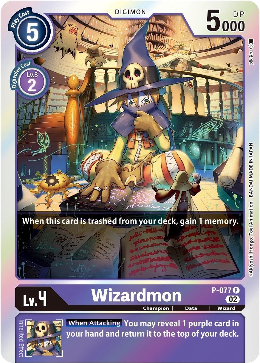 Image for Wizardmon (Alternate Art) (ST-14) (P-077) - Digimon Card Game