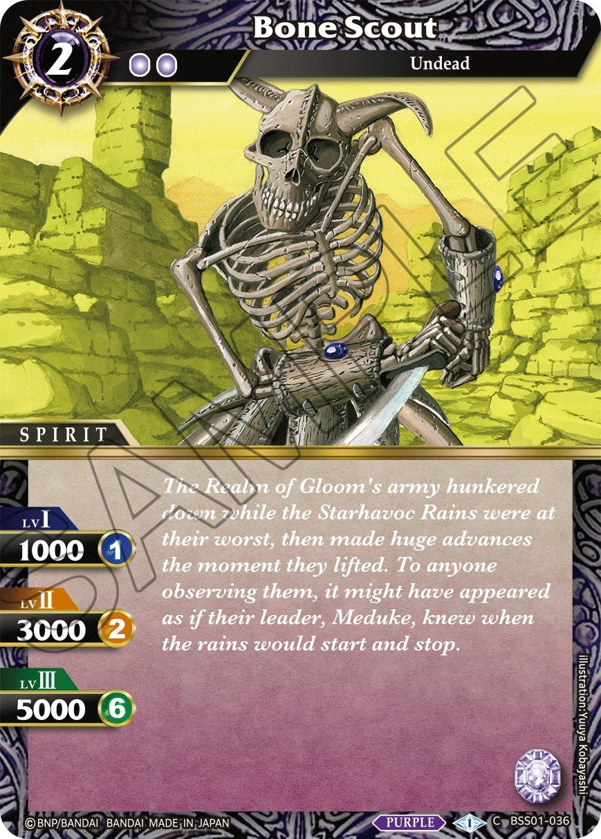Image for Bone Scout (Dawn of History) (BSS01-036) - Battle Spirits Saga