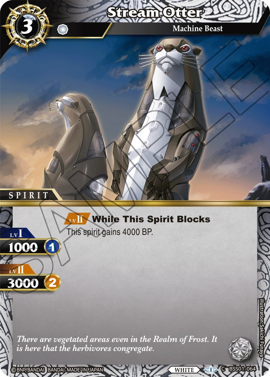 Image for Stream Otter (Dawn of History) (BSS01-064) - Battle Spirits Saga