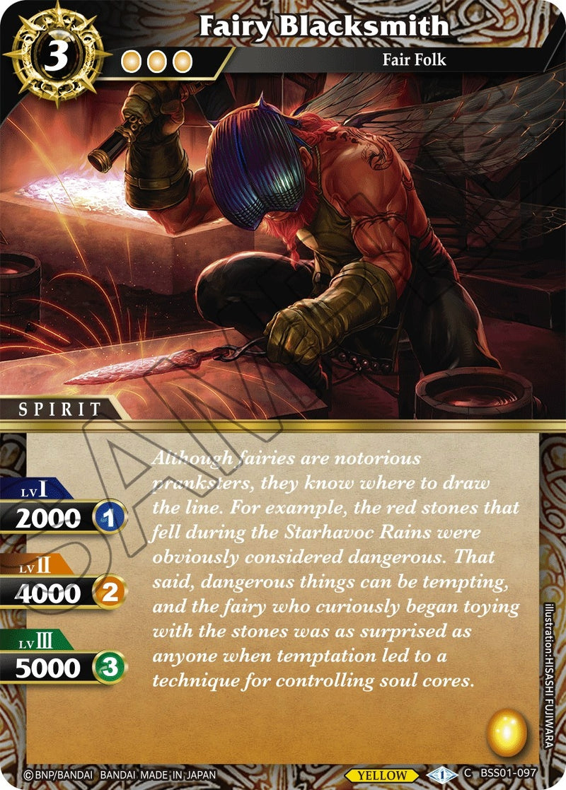 Image for Fairy Blacksmith (Dawn of History) (BSS01-097) - Battle Spirits Saga