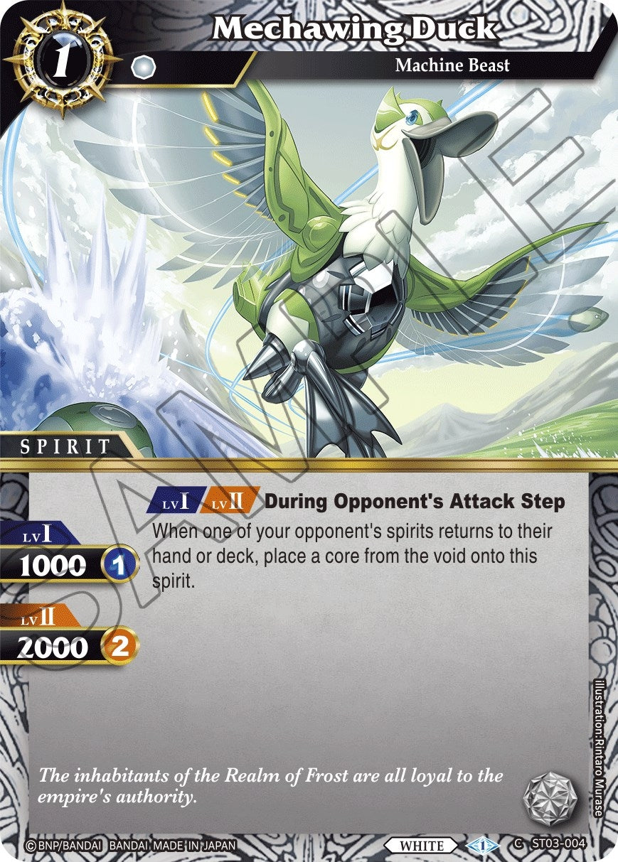 Image for Mechawing Duck (Starter Deck 03: Aegis of the Machine) (ST03-004) - Battle Spirits Saga