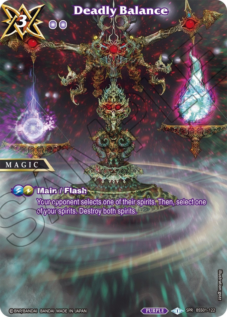 Image for Deadly Balance (SPR) (Dawn of History) (BSS01-122) - Battle Spirits Saga