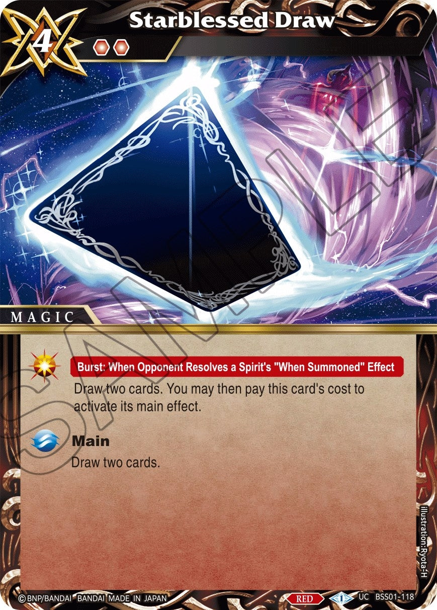 Image for Starblessed Draw (Dawn of History) (BSS01-118) - Battle Spirits Saga