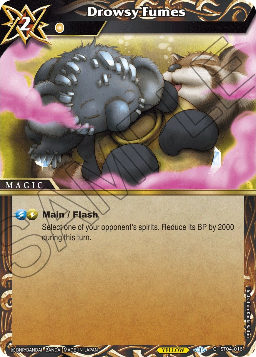 Image for Drowsy Fumes (Starter Deck 04: Forbidden Magic) (ST04-016) - Battle Spirits Saga