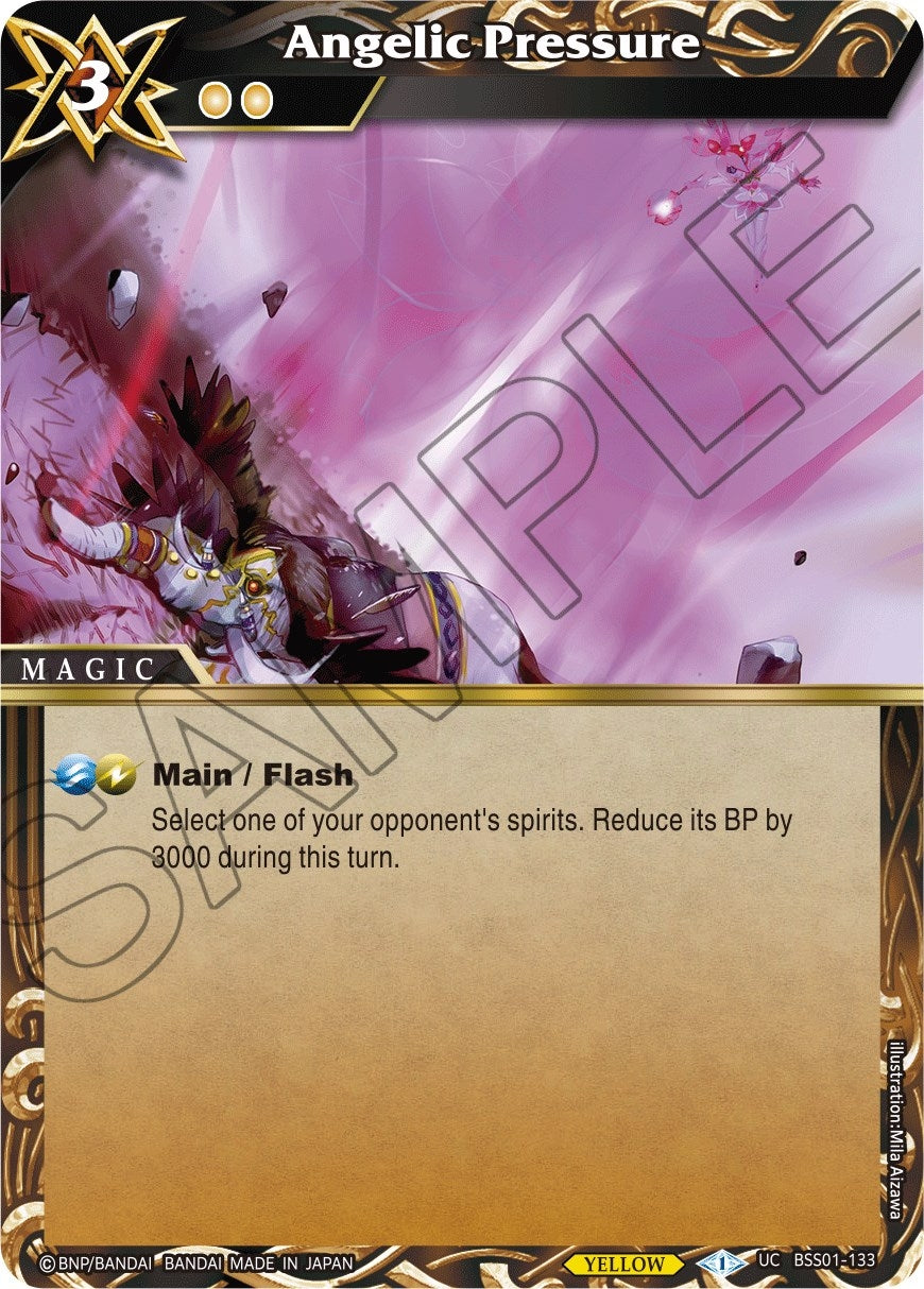 Image for Angelic Pressure (Dawn of History) (BSS01-133) - Battle Spirits Saga