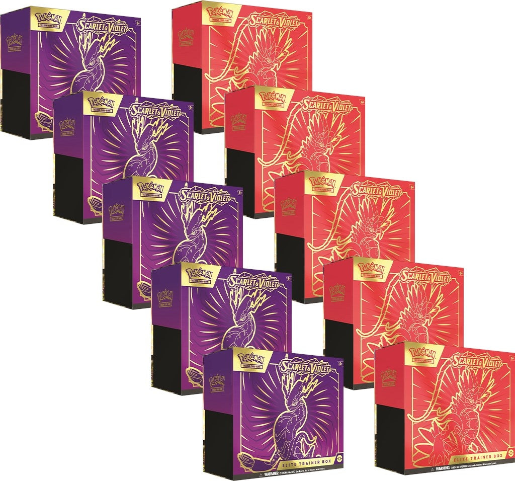 Image for Scarlet & Violet Elite Trainer Box Case - Pokemon