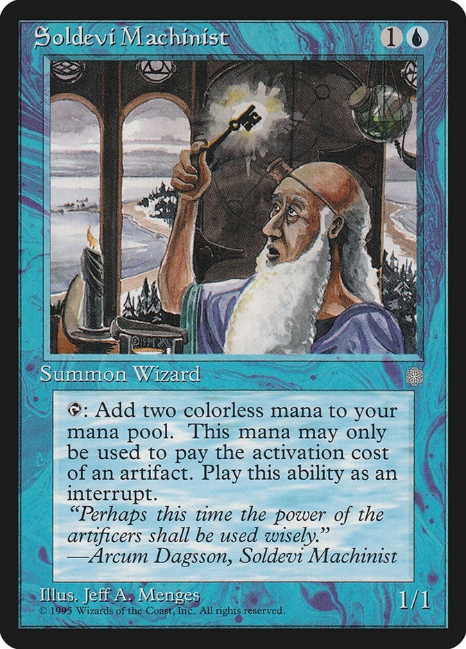 Image for Soldevi Machinist (Ice Age) - Magic: The Gathering