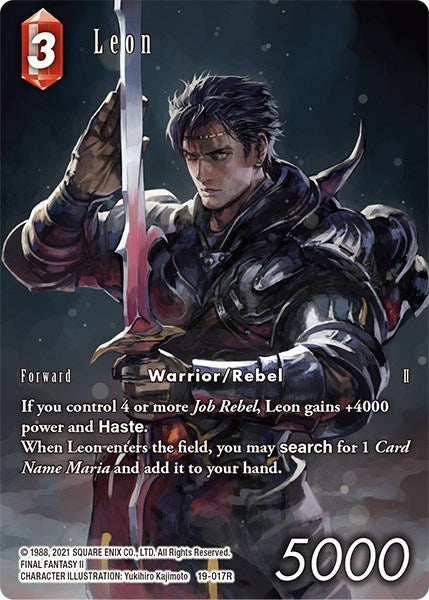 Image for Leon (Full Art) (From Nightmares) (19-017R) - Final Fantasy TCG