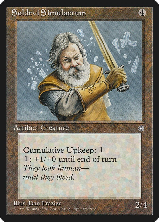 Image for Soldevi Simulacrum (Ice Age) - Magic: The Gathering