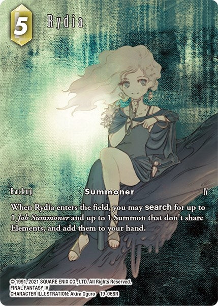 Image for Rydia (Full Art) (From Nightmares) (19-068R) - Final Fantasy TCG