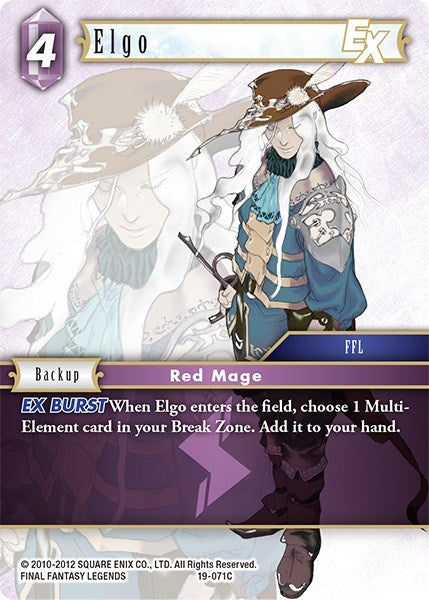 Image for Elgo EX (From Nightmares) (19-071C) - Final Fantasy TCG