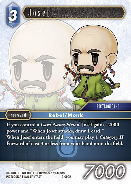 Image for Josef (From Nightmares) (19-099R) - Final Fantasy TCG