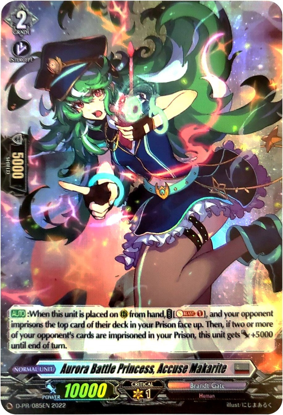 Image for Aurora Battle Princess, Accuse Makarite - D-PR/085EN (D Promo Cards) (D-PR/085EN) - Cardfight Vanguard