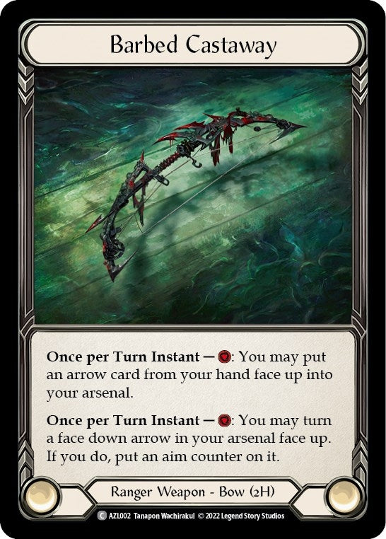 Image for Barbed Castaway (Blitz Deck: Outsiders - Azalea) (AZL002) - Flesh and Blood TCG