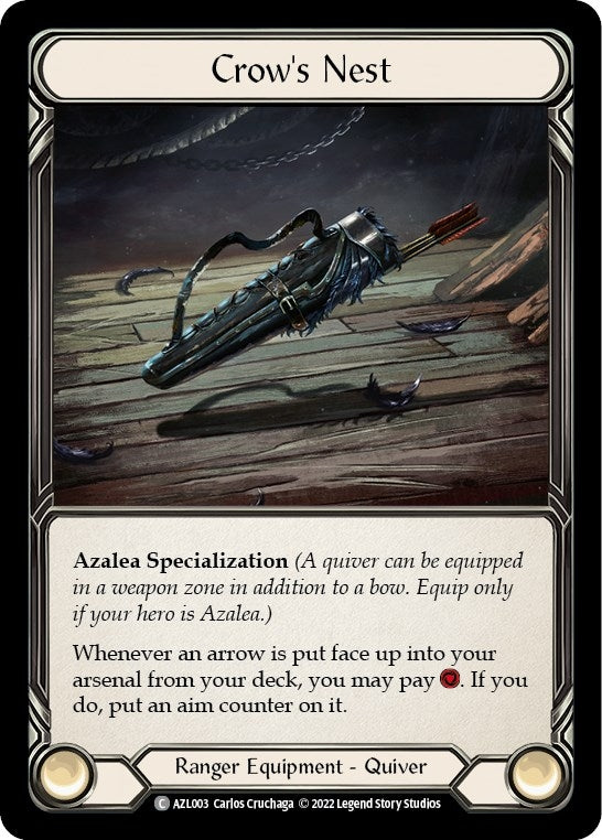 Image for Crow's Nest (Blitz Deck: Outsiders - Azalea) (AZL003) - Flesh and Blood TCG