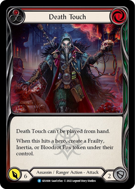Image for Death Touch (Red) (Blitz Deck: Outsiders - Uzuri) (UZU008) - Flesh and Blood TCG
