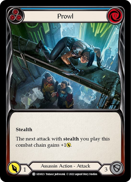 Image for Prowl (Blue) (Blitz Deck: Outsiders - Uzuri) (UZU023) - Flesh and Blood TCG
