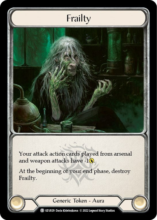 Image for Frailty (Blitz Deck: Outsiders - Uzuri) (UZU029) - Flesh and Blood TCG