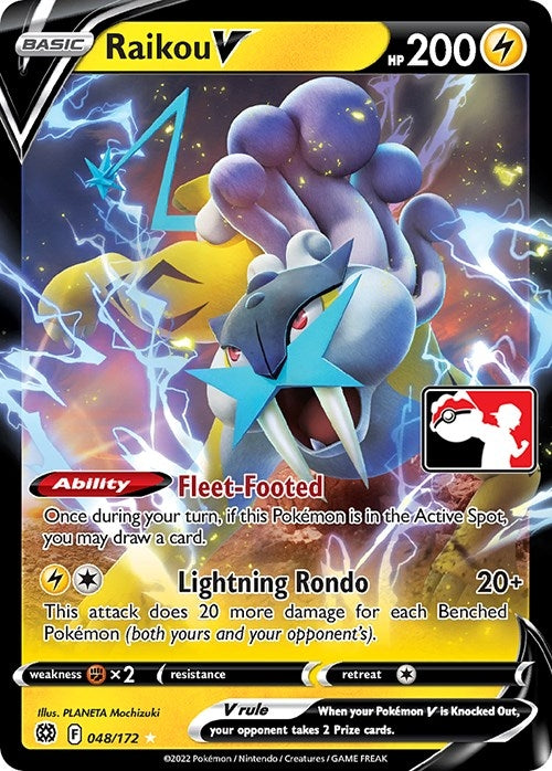 Image for Raikou V (Prize Pack Series Cards) (048/172) - Pokemon