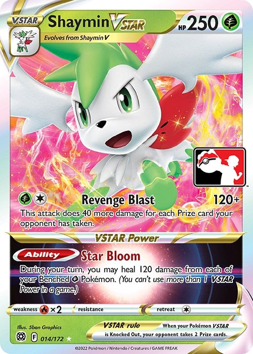 Image for Shaymin VSTAR (Prize Pack Series Cards) (014/172) - Pokemon