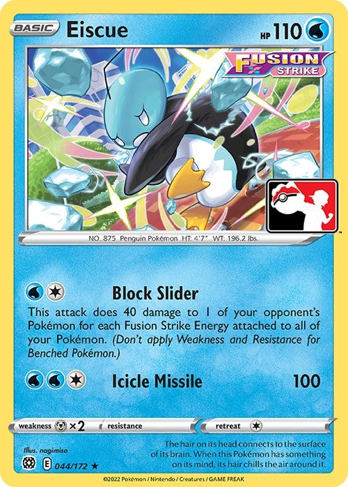 Image for Eiscue (Prize Pack Series Cards) (044/172) - Pokemon