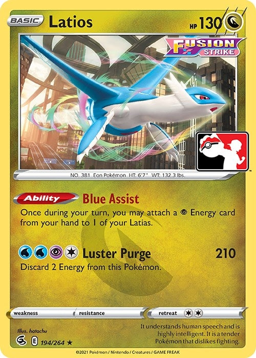 Image for Latios (Prize Pack Series Cards) (194/264) - Pokemon
