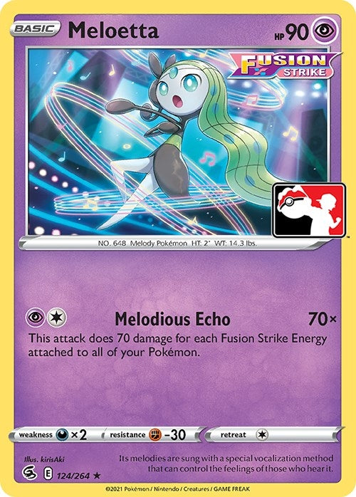 Image for Meloetta (Prize Pack Series Cards) (124/264) - Pokemon