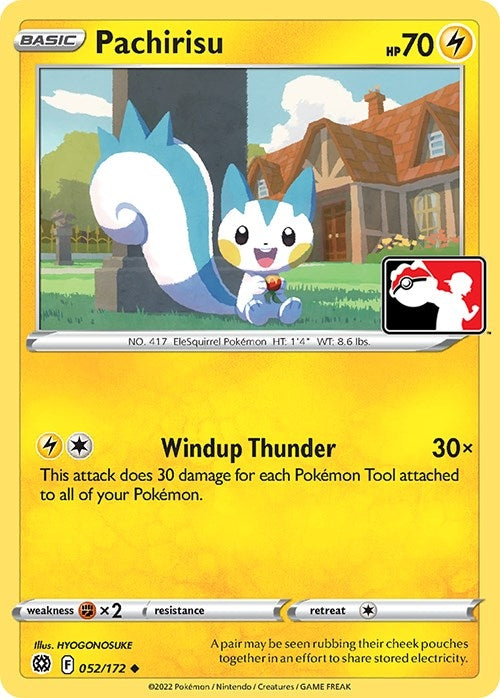 Image for Pachirisu (Prize Pack Series Cards) (052/172) - Pokemon