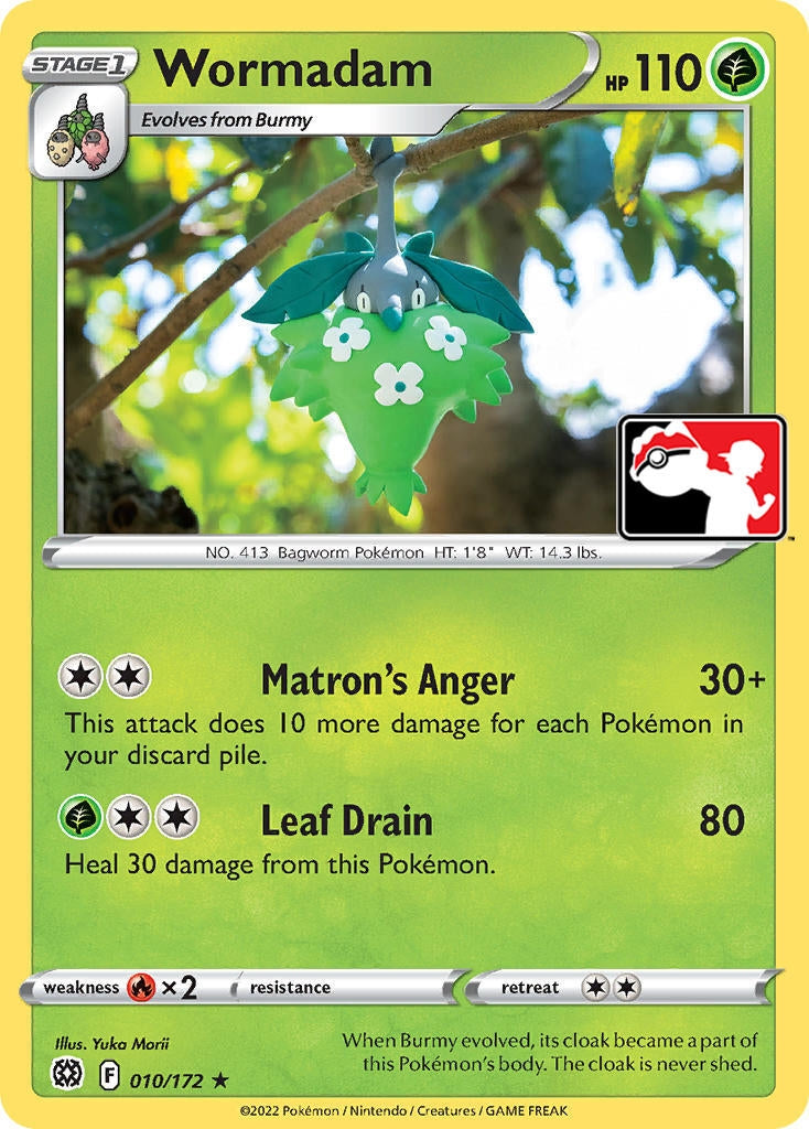 Image for Wormadam (010) (Prize Pack Series Cards) (010/172) - Pokemon