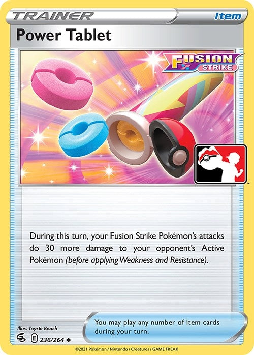 Image for Power Tablet (Prize Pack Series Cards) (236/264) - Pokemon