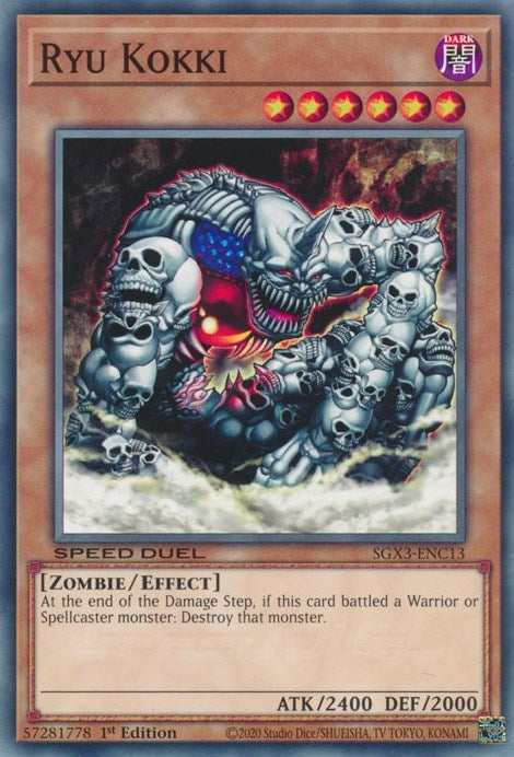 Image for Ryu Kokki (Speed Duel GX: Duelists of Shadows) (SGX3-ENC13) - YuGiOh