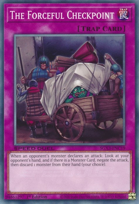 Image for The Forceful Checkpoint (Speed Duel GX: Duelists of Shadows) (SGX3-ENC19) - YuGiOh
