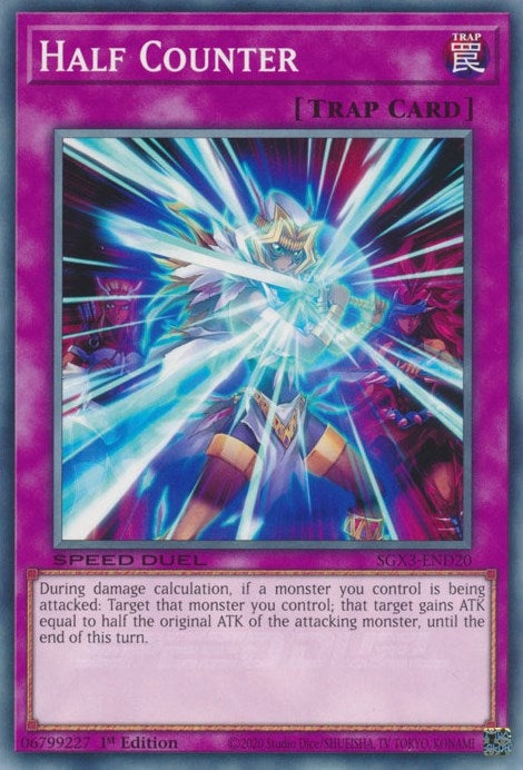 Image for Half Counter (Speed Duel GX: Duelists of Shadows) (SGX3-END20) - YuGiOh