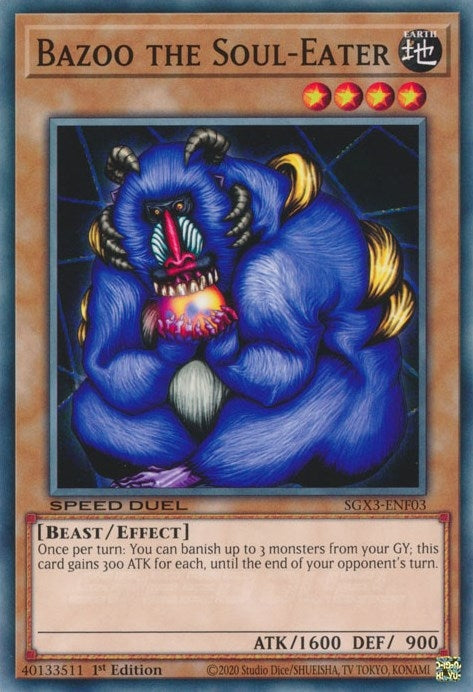 Image for Bazoo the Soul-Eater (Speed Duel GX: Duelists of Shadows) (SGX3-ENF03) - YuGiOh