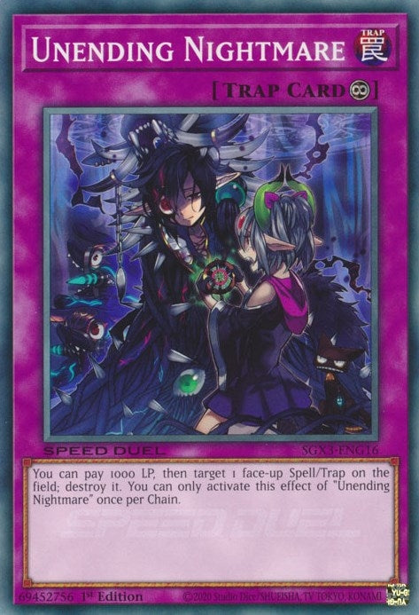 Image for Unending Nightmare (Speed Duel GX: Duelists of Shadows) (SGX3-ENG16) - YuGiOh