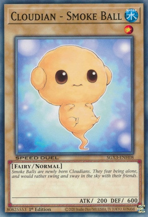 Image for Cloudian - Smoke Ball (Speed Duel GX: Duelists of Shadows) (SGX3-ENH08) - YuGiOh