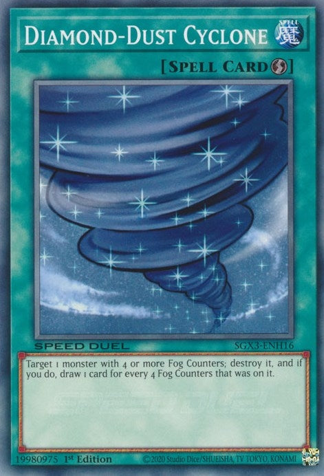 Image for Diamond-Dust Cyclone (Speed Duel GX: Duelists of Shadows) (SGX3-ENH16) - YuGiOh