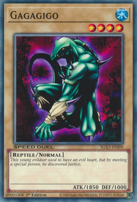 Image for Gagagigo (Speed Duel GX: Duelists of Shadows) (SGX3-ENI09) - YuGiOh