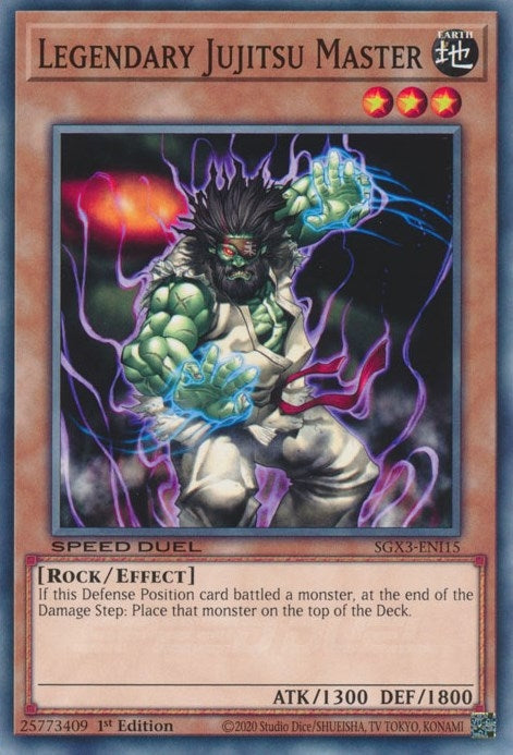Image for Legendary Jujitsu Master (Speed Duel GX: Duelists of Shadows) (SGX3-ENI15) - YuGiOh