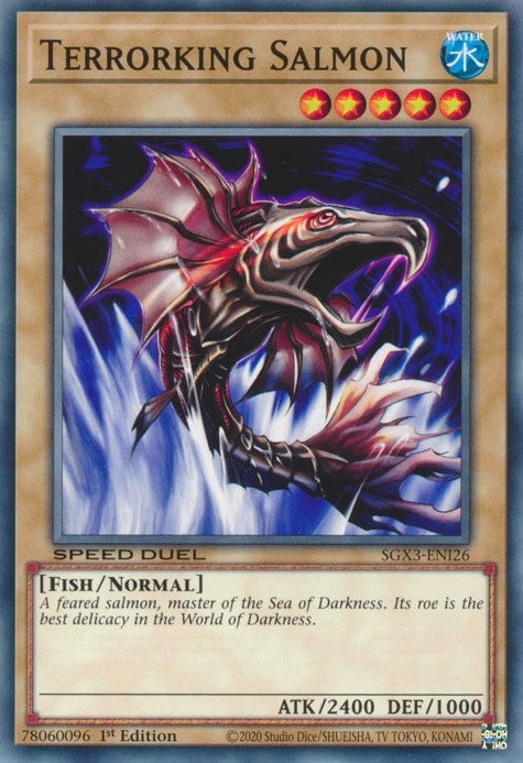 Image for Terrorking Salmon (Speed Duel GX: Duelists of Shadows) (SGX3-ENI26) - YuGiOh