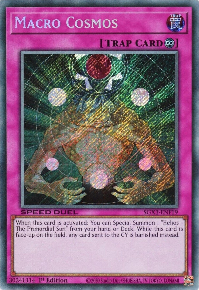 Image for Macro Cosmos (Secret Rare) (Speed Duel GX: Duelists of Shadows) (SGX3-ENF19) - YuGiOh