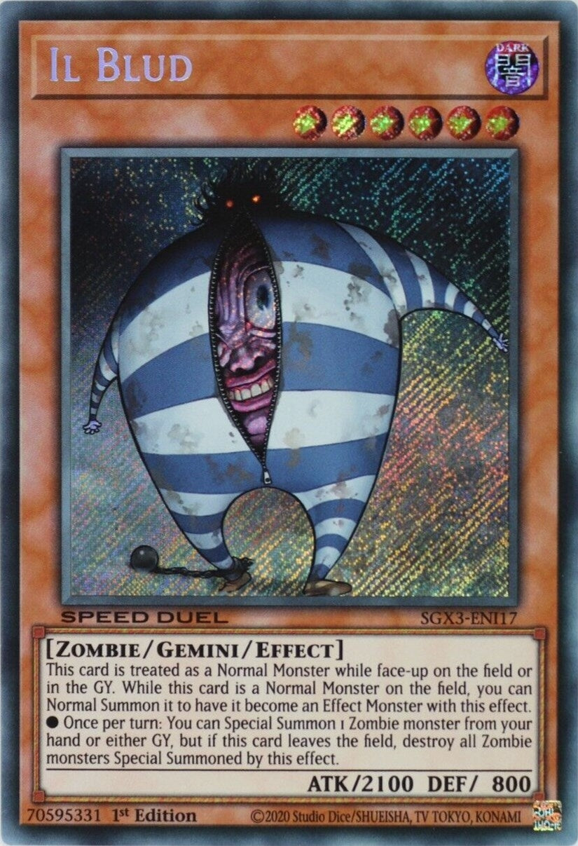 Image for Il Blud (Secret Rare) (Speed Duel GX: Duelists of Shadows) (SGX3-ENI17) - YuGiOh