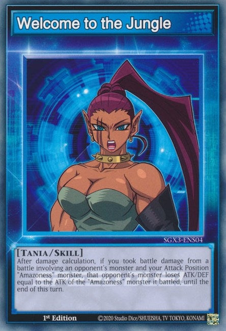Image for Welcome to the Jungle (Speed Duel GX: Duelists of Shadows) (SGX3-ENS04) - YuGiOh