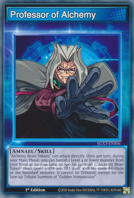 Image for Professor of Alchemy (Speed Duel GX: Duelists of Shadows) (SGX3-ENS06) - YuGiOh