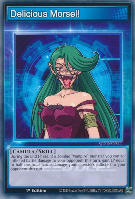 Image for Delicious Morsel! (Speed Duel GX: Duelists of Shadows) (SGX3-ENS11) - YuGiOh